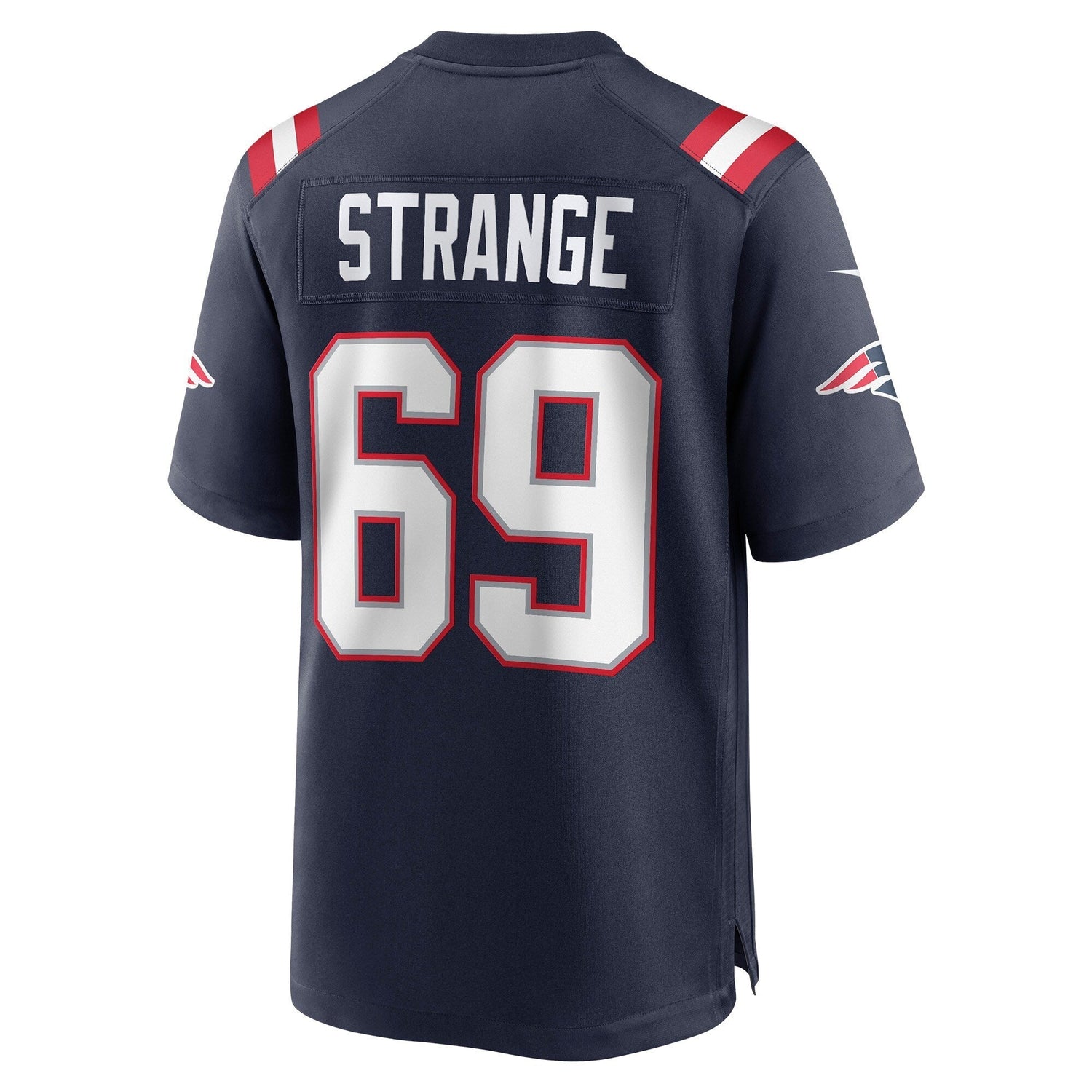 Cole Strange New England Patriots Nike   Game Jersey - Navy