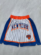 JUST DON New York Knicks Pocket Shorts