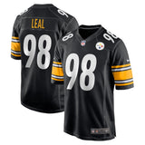 DeMarvin Leal Pittsburgh Steelers Nike Game   Jersey - Black