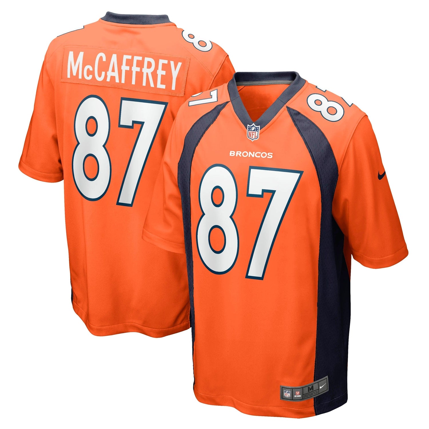 Ed McCaffrey Denver Broncos Nike Game Retired   Jersey - Orange