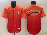 Men's San Francisco Giants Orange Alternate Team Jersey