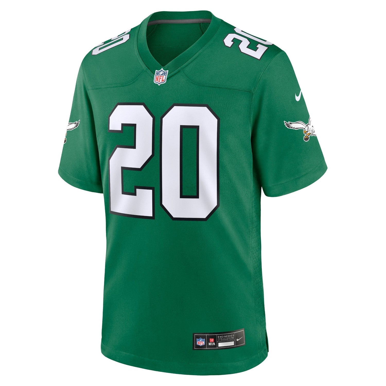 Brian Dawkins Philadelphia Eagles Nike Alternate Retired   Game Jersey - Kelly Green