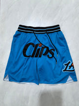 JUST DON LA Clippers Pocket Shorts