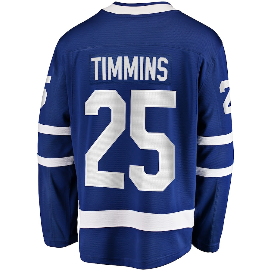 Conor Timmins Toronto Maple Leafs  Home Premier Breakaway  Jersey - Blue