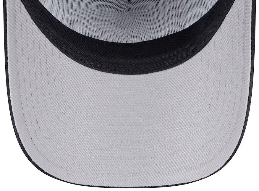 Men's Chicago Blackhawks NHL New Era Black 9Forty A-Frame Snapback Hat