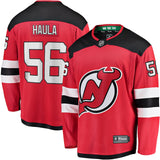 Erik Haula New Jersey Devils   Home Breakaway  Jersey - Red
