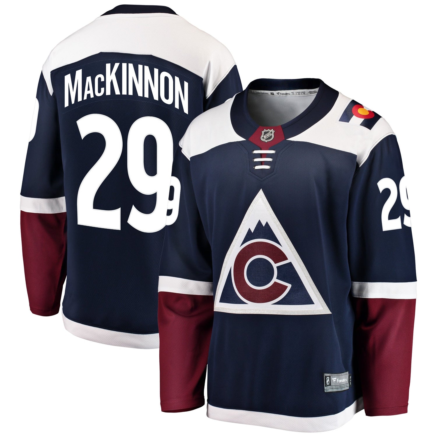 Nathan MacKinnon Colorado Avalanche   Alternate Breakaway  Jersey - Navy