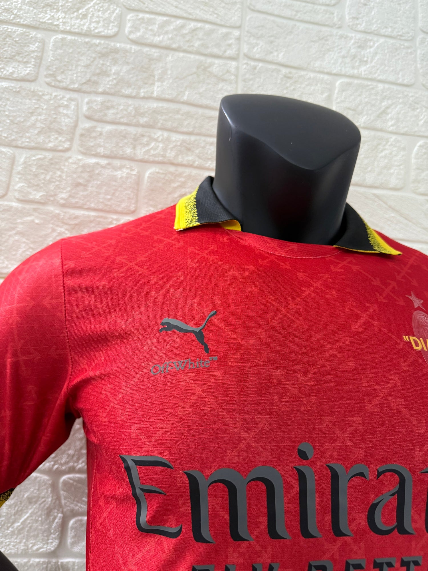 2025-26 AC Milan Joint Edition Red Player Version Jersey