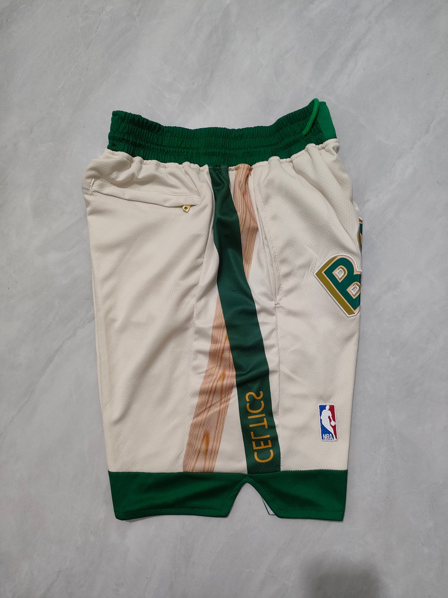 JUST DON Boston Celtics 2024 City Edition Pocket Shorts