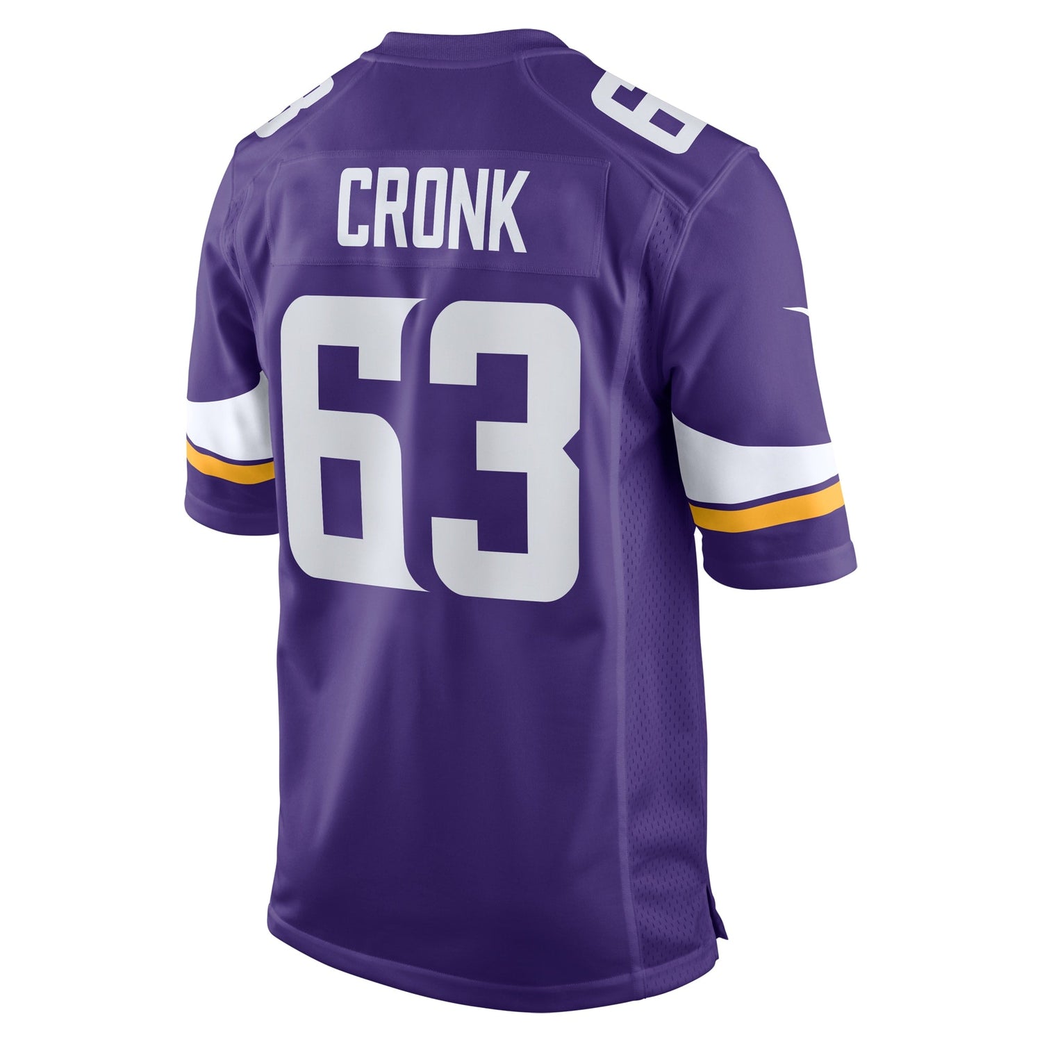 Coy Cronk Minnesota Vikings Nike Team Game Jersey -  Purple