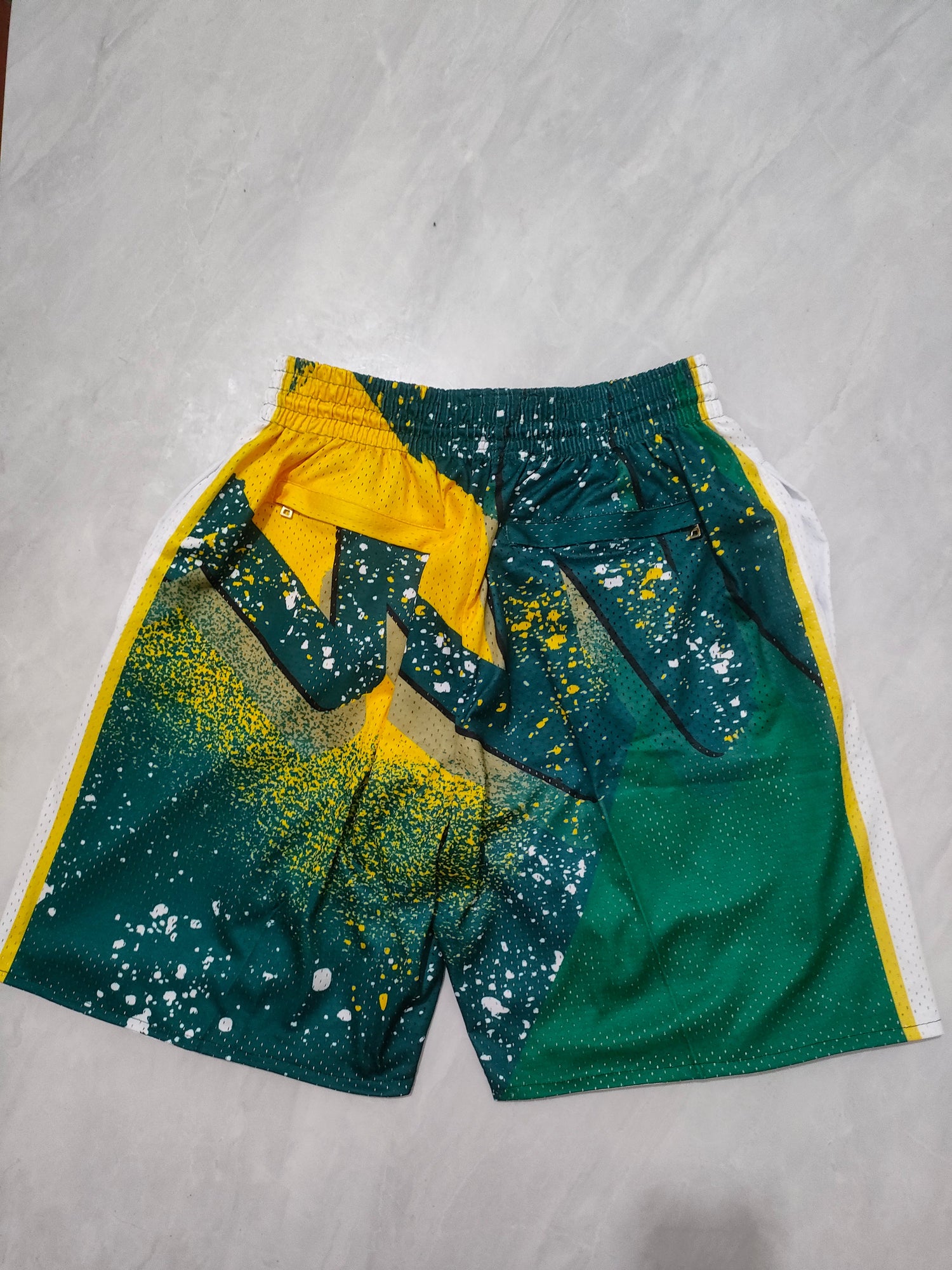 JUST DON Seattle SuperSonics Pocket Shorts
