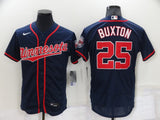 Men's Minnesota Twins Byron Buxton #25 Navy  Player Jersey