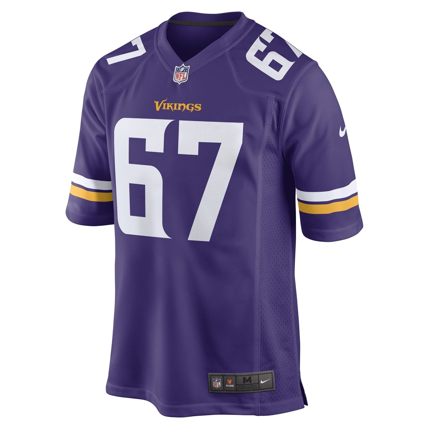 Ed Ingram Minnesota Vikings Nike Game   Jersey - Purple