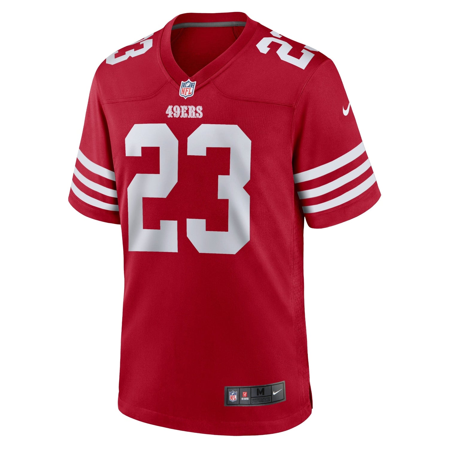 Christian McCaffrey San Francisco 49ers Nike Game   Jersey - Scarlet