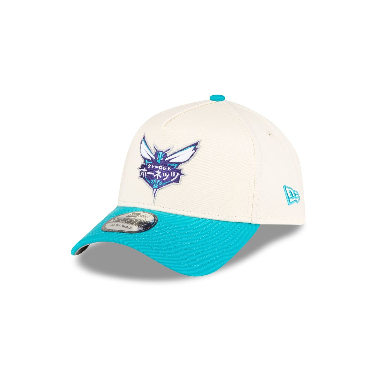 Hyperfly Katakana x Charlotte Hornets 9FORTY A-Frame Snapback Hat