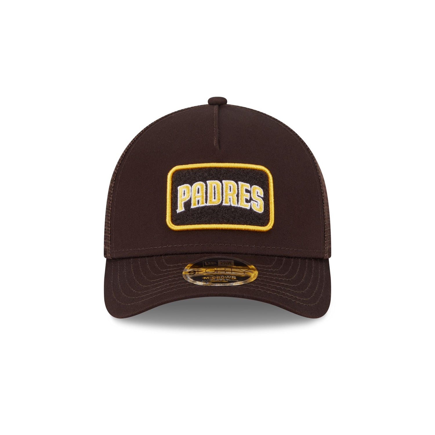 San Diego Padres Tonal Patch 9FORTY M-Crown A-Frame Trucker Hat