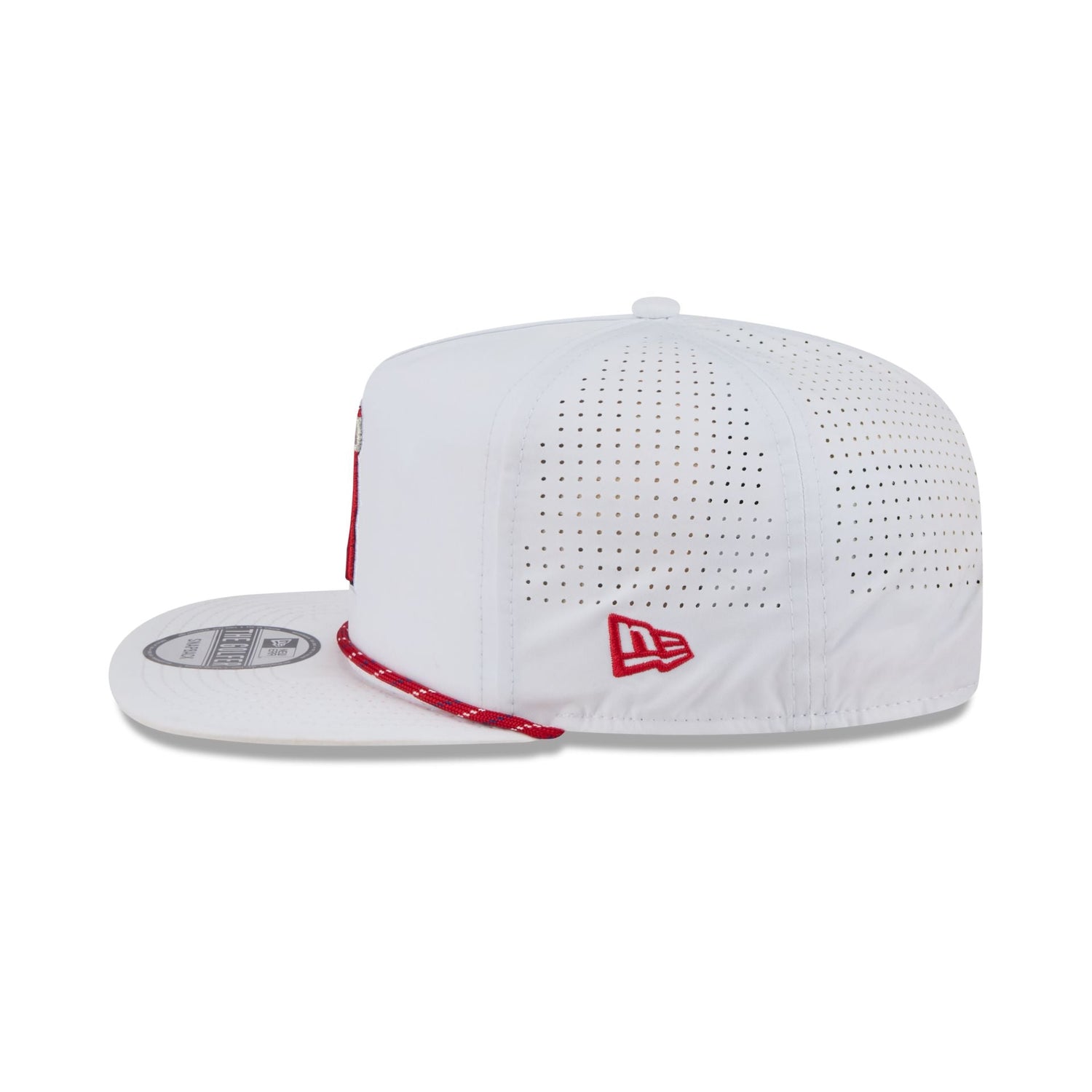 Los Angeles Angels Optic White Performance Rope Golfer Hat