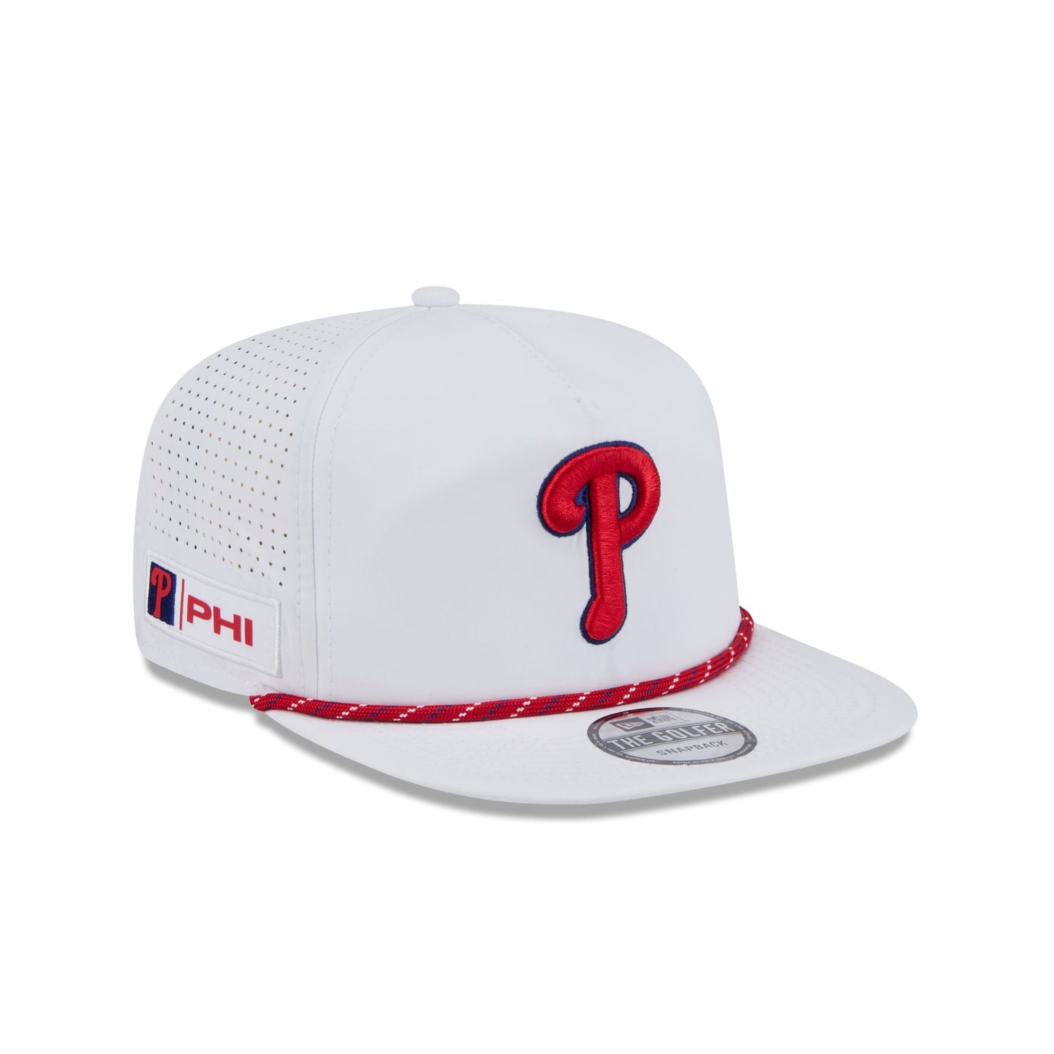 Philadelphia Phillies Optic White Performance Rope Golfer Hat