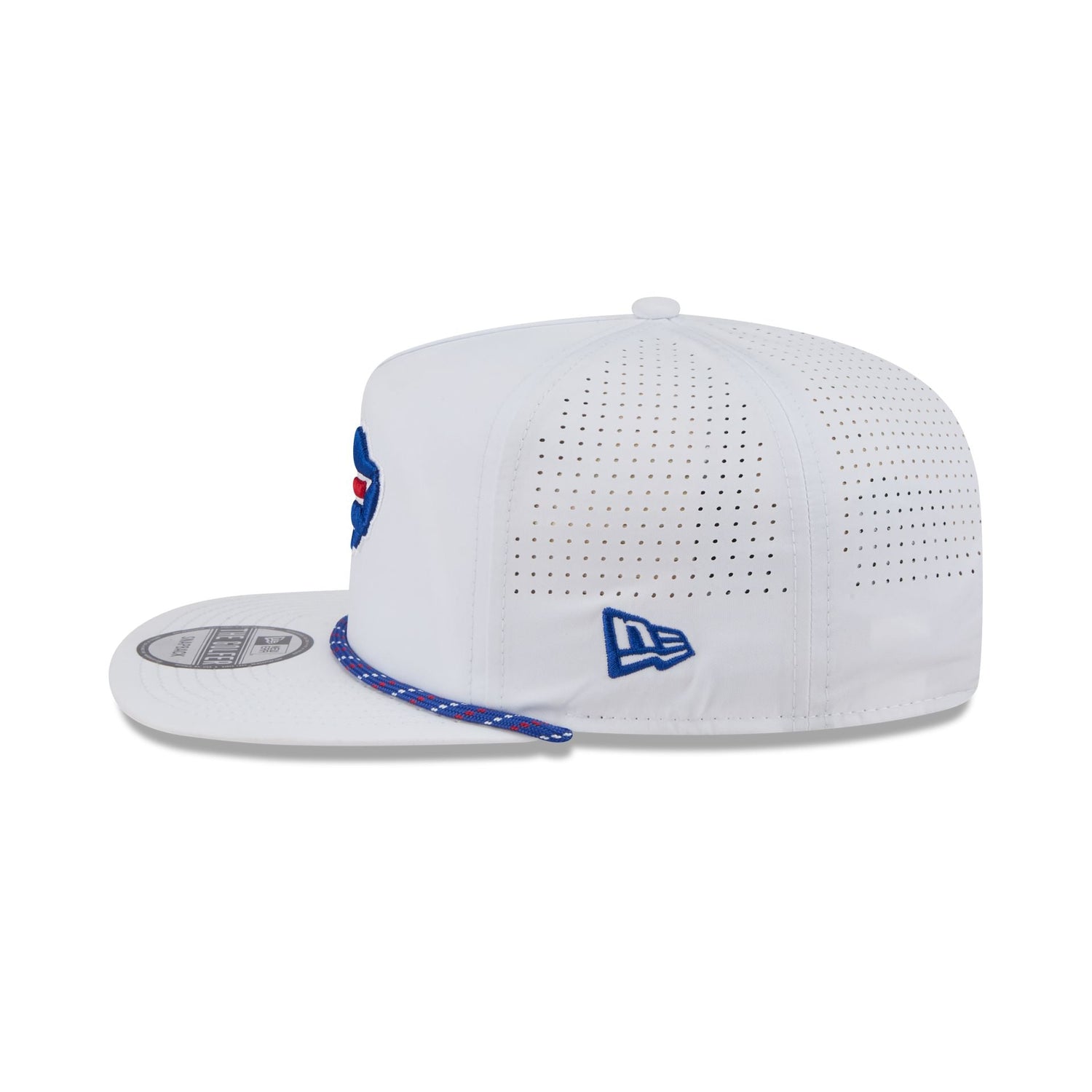 Buffalo Bills Optic White Performance Rope Golfer Hat