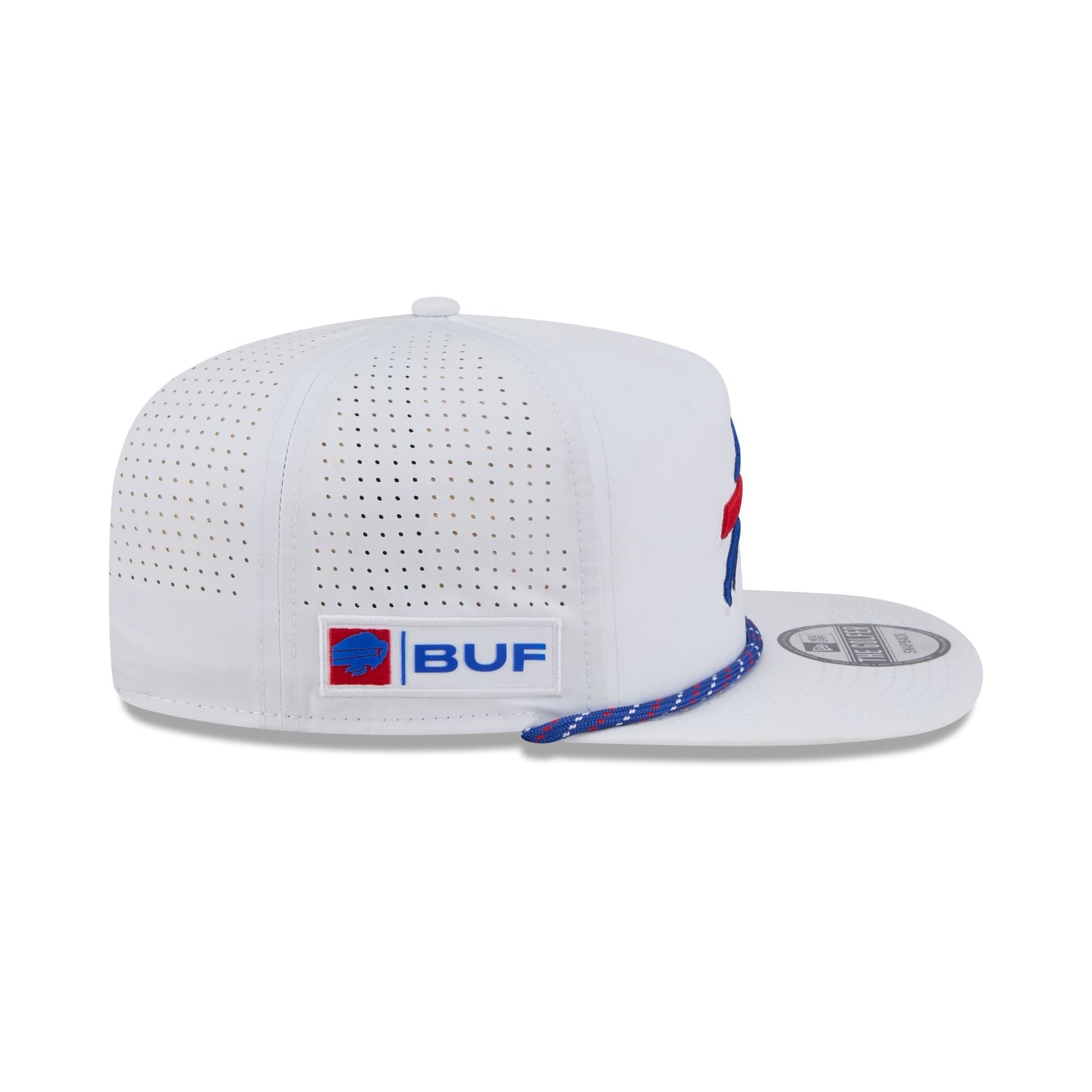 Buffalo Bills Optic White Performance Rope Golfer Hat