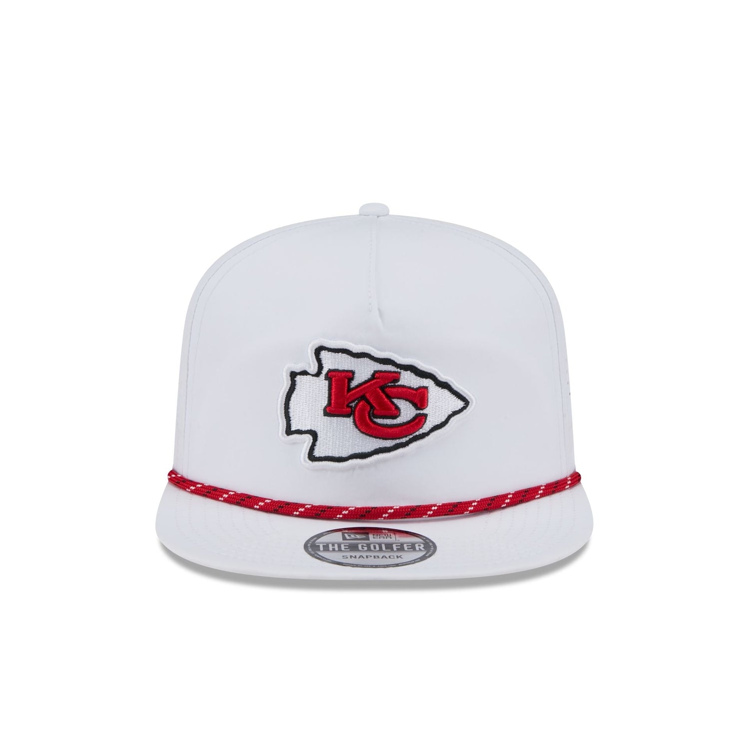 Kansas City Chiefs Optic White Performance Rope Golfer Hat