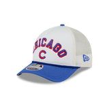 Chicago Cubs Chrome Arch 9FORTY M-Crown A-Frame Trucker Hat