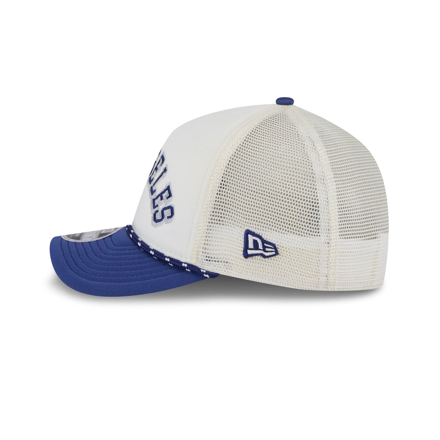 Los Angeles Dodgers Chrome Arch 9FORTY M-Crown A-Frame Trucker Hat
