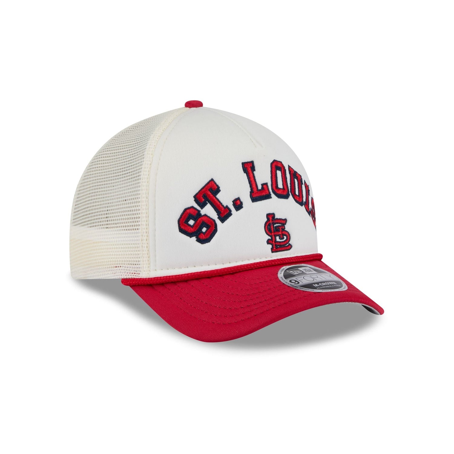St. Louis Cardinals Chrome Arch 9FORTY M-Crown A-Frame Trucker Hat