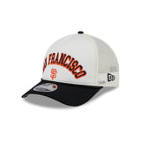 San Francisco Giants Chrome Arch 9FORTY M-Crown A-Frame Trucker Hat