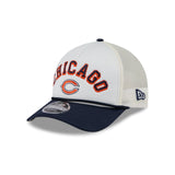 Chicago Bears Chrome Arch 9FORTY M-Crown A-Frame Trucker Hat
