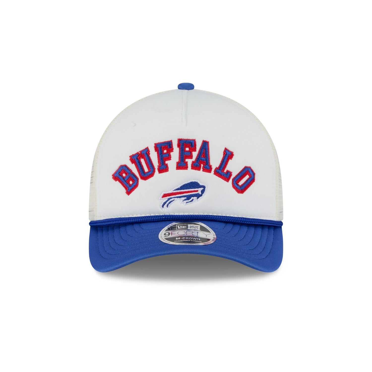 Buffalo Bills Chrome Arch 9FORTY M-Crown A-Frame Trucker Hat
