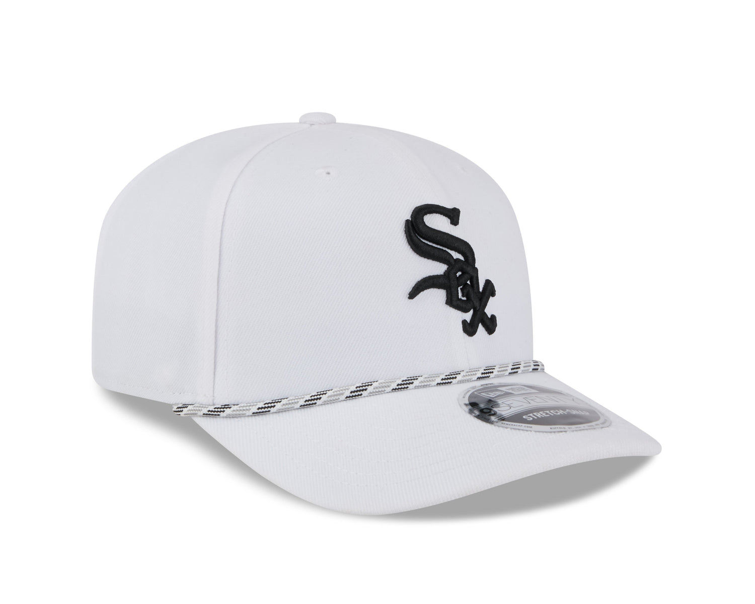Chicago White Sox New Era White Multi Rope 9SEVENTY Stretch Snap Adjustable Hat
