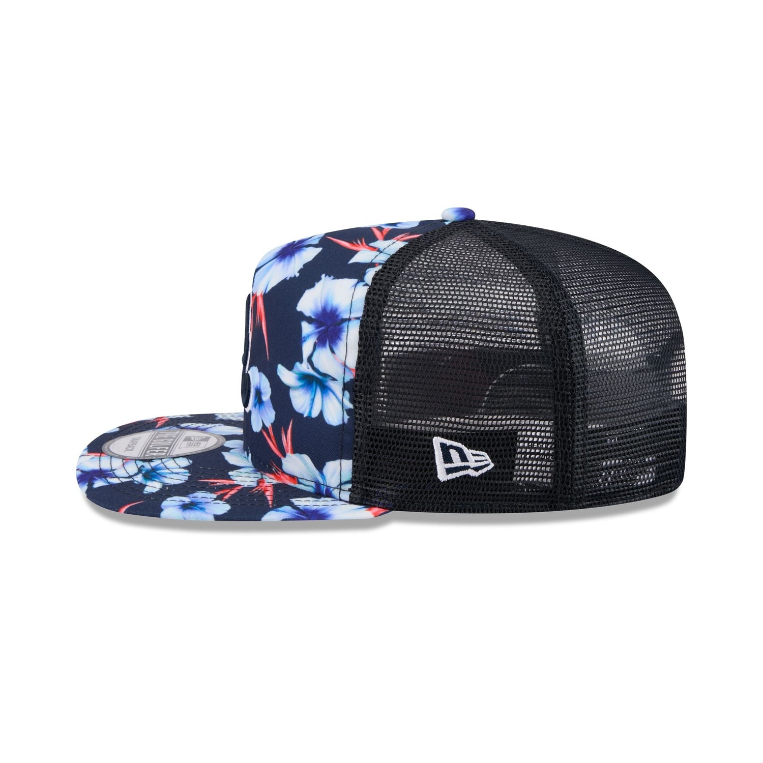 Atlanta Braves Pattern Golfer Trucker Hat