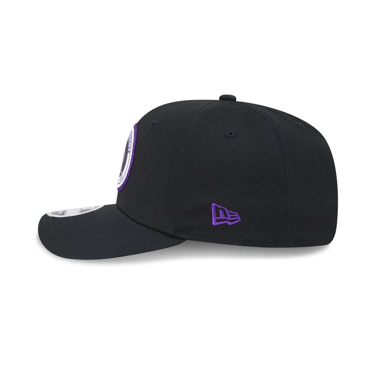 Colorado Rockies Circle Patch 9SEVENTY Stretch-Snap Hat