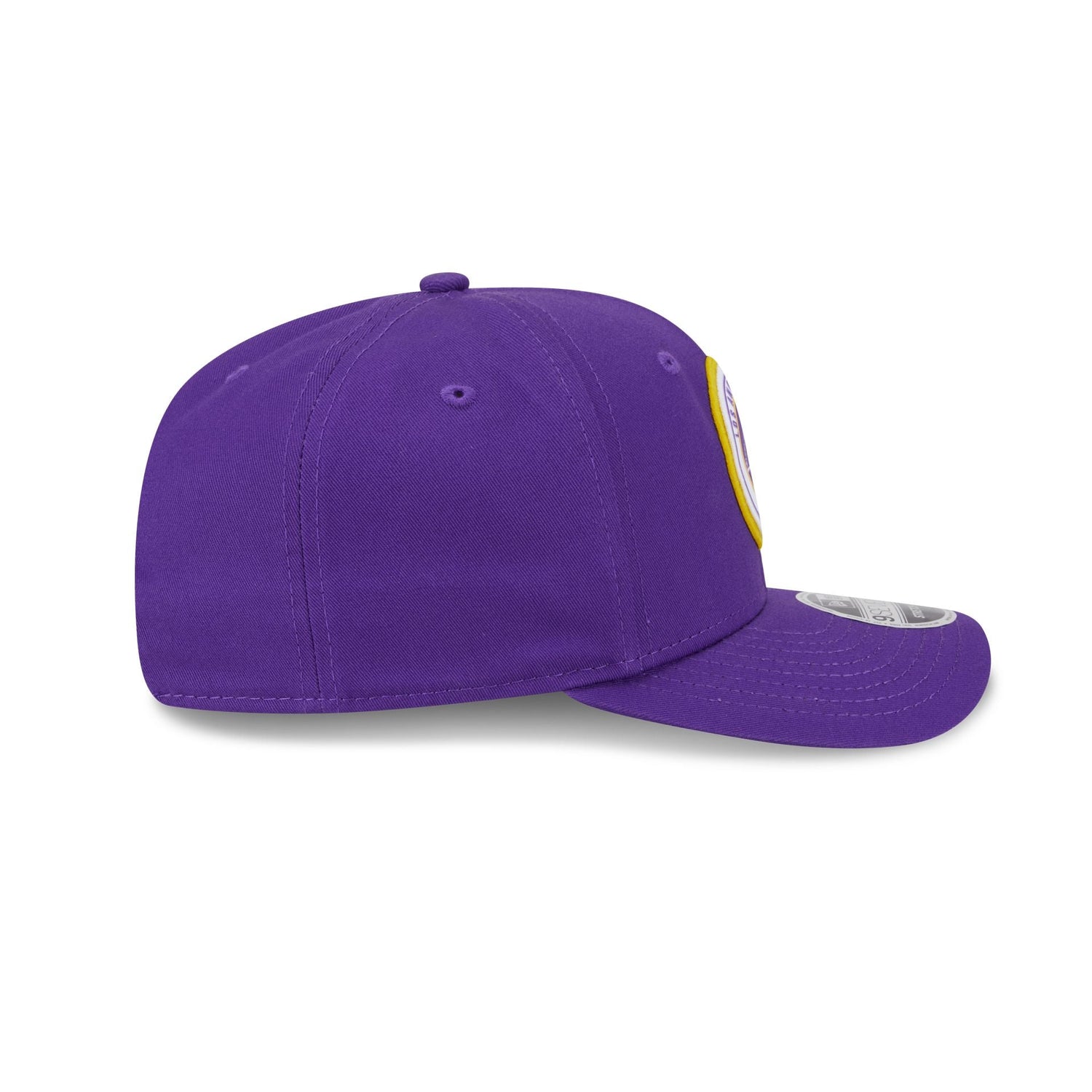 Los Angeles Lakers Circle Patch 9SEVENTY Stretch-Snap Hat