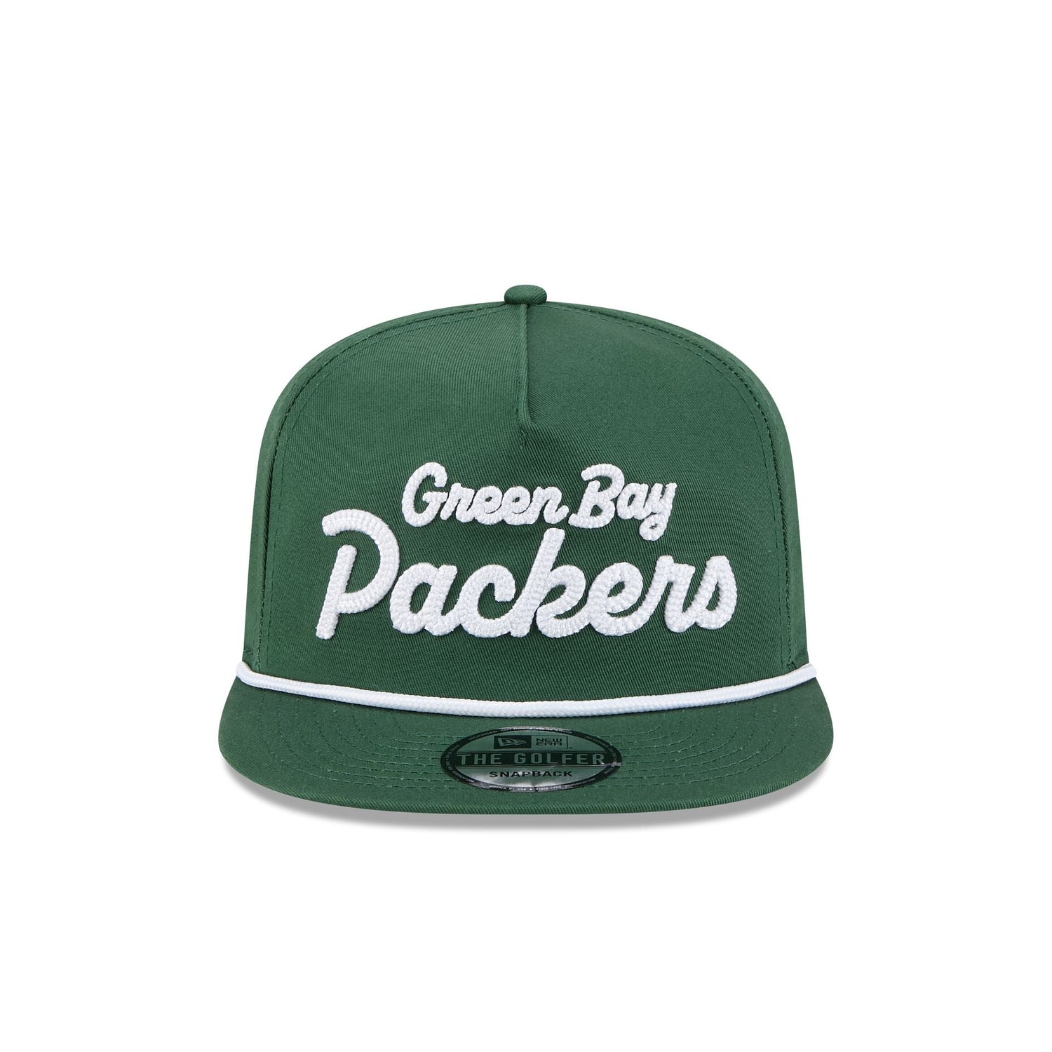 Green Bay Packers Team Text Golfer Hat