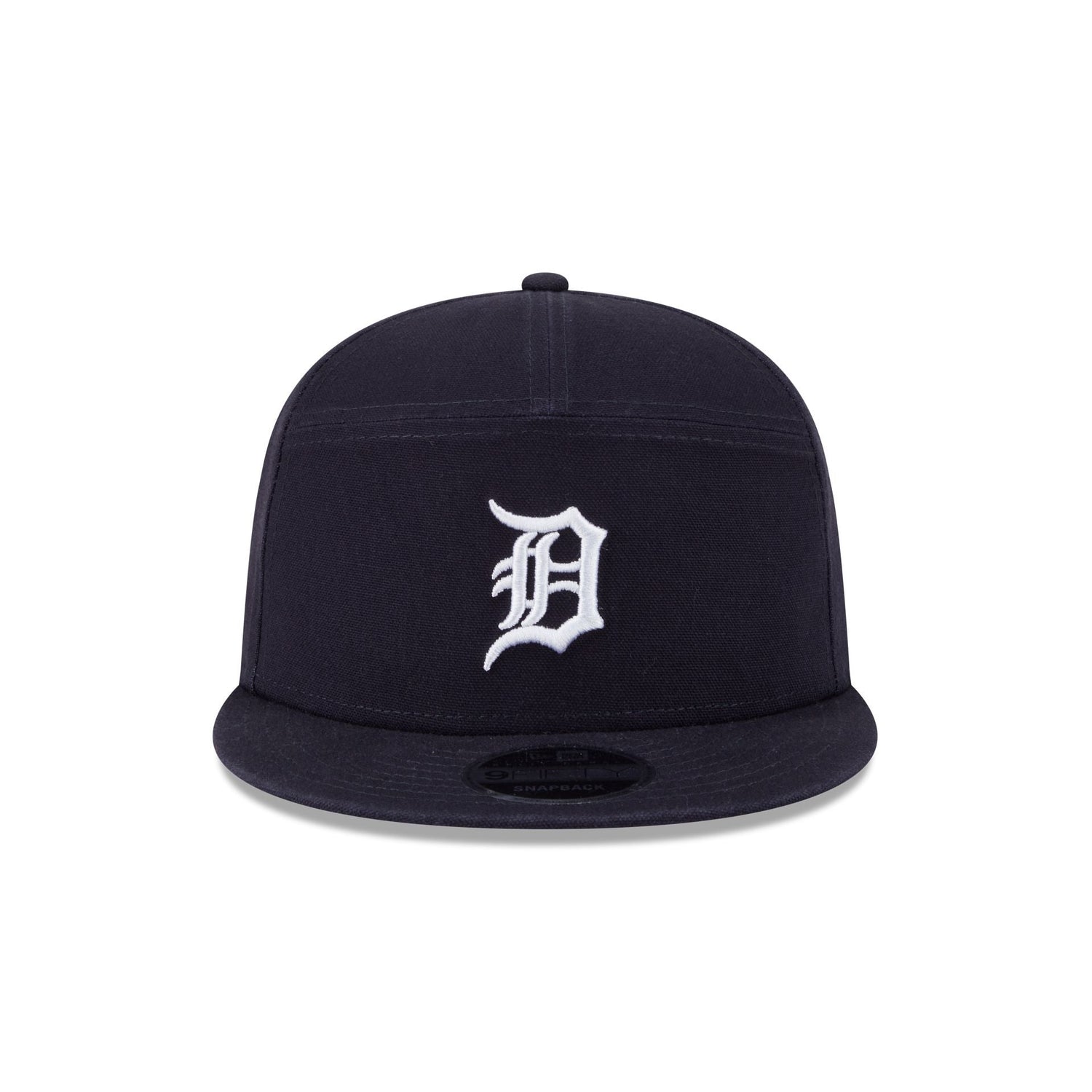 Detroit Tigers Cotton Canvas Split Panel 9FIFTY Trucker Hat