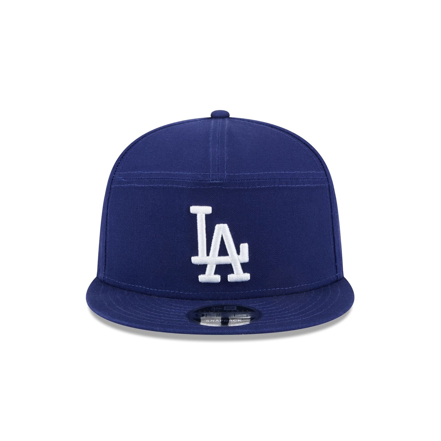 Los Angeles Dodgers Cotton Canvas Split Panel 9FIFTY Trucker Hat