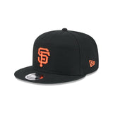 San Francisco Giants Cotton Canvas Split Panel 9FIFTY Trucker Hat