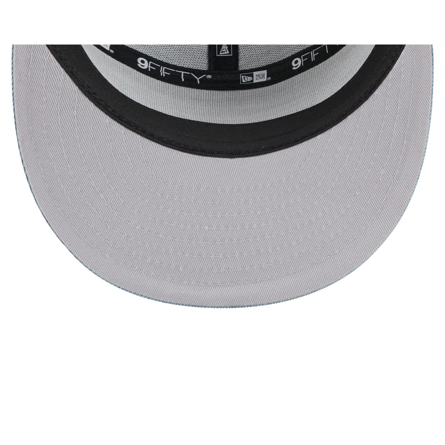 Atlanta Braves Denim Split Panel 9FIFTY Trucker Hat