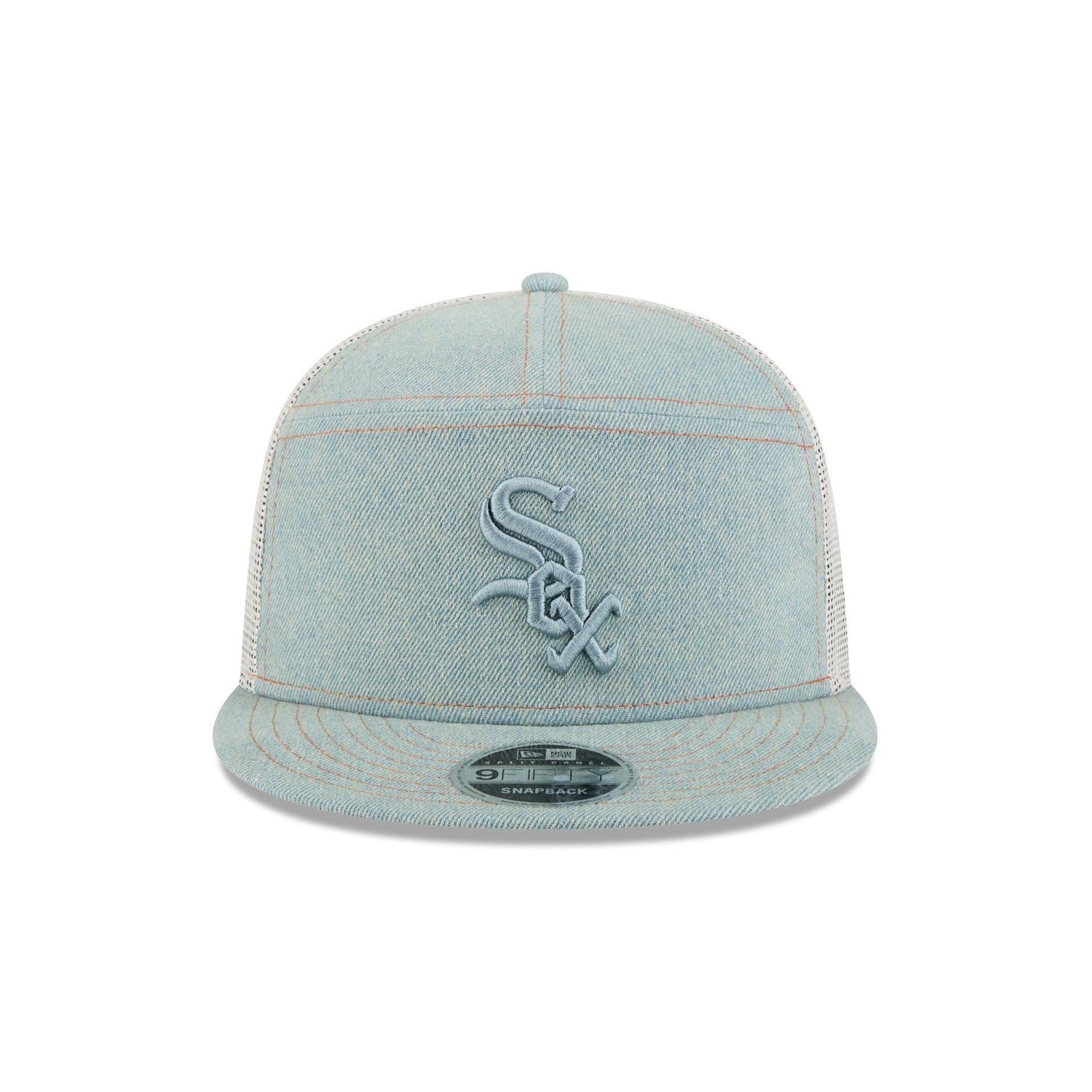Chicago White Sox Denim Split Panel 9FIFTY Trucker Hat