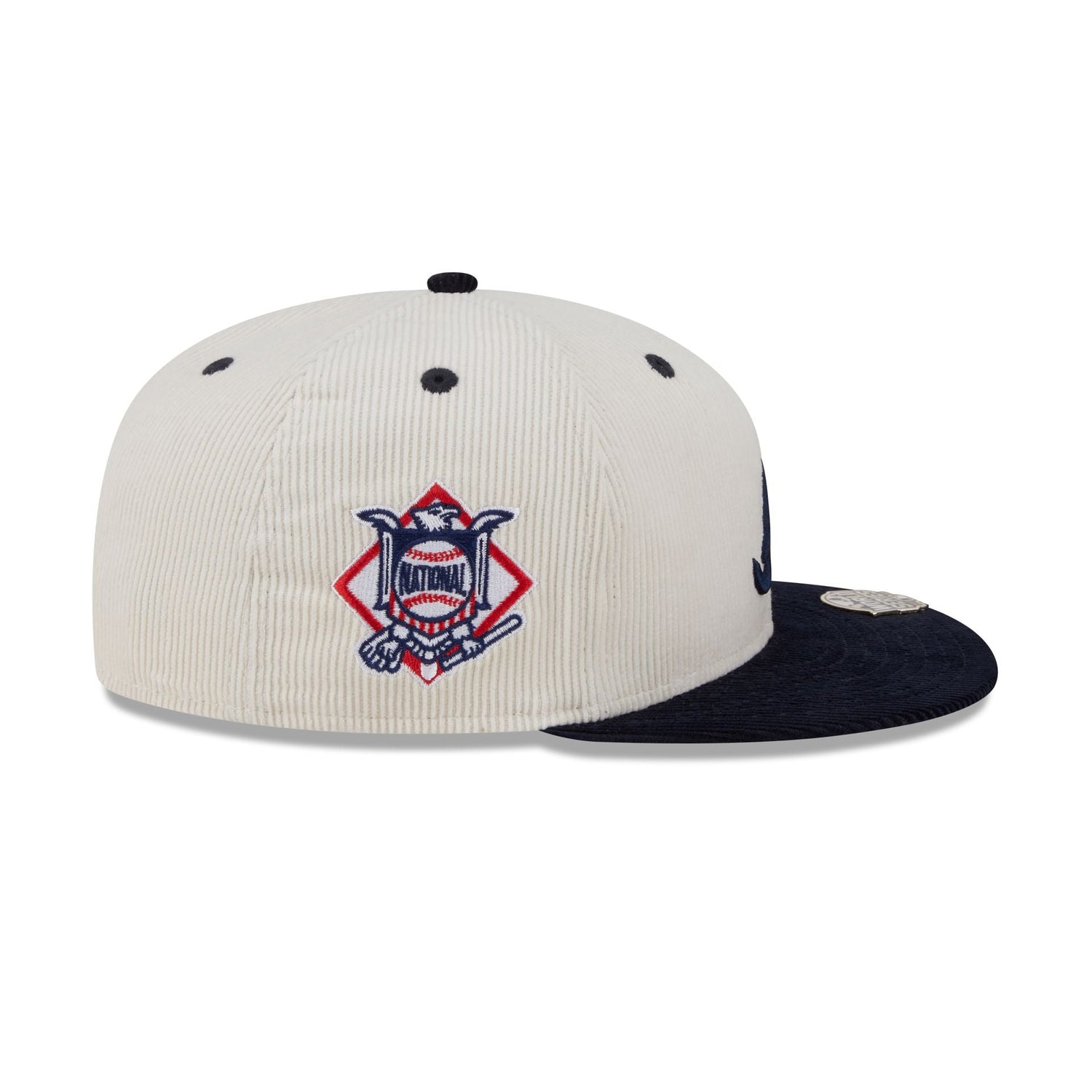 Atlanta Braves Two Tone Cord 59FIFTY Fitted Hat