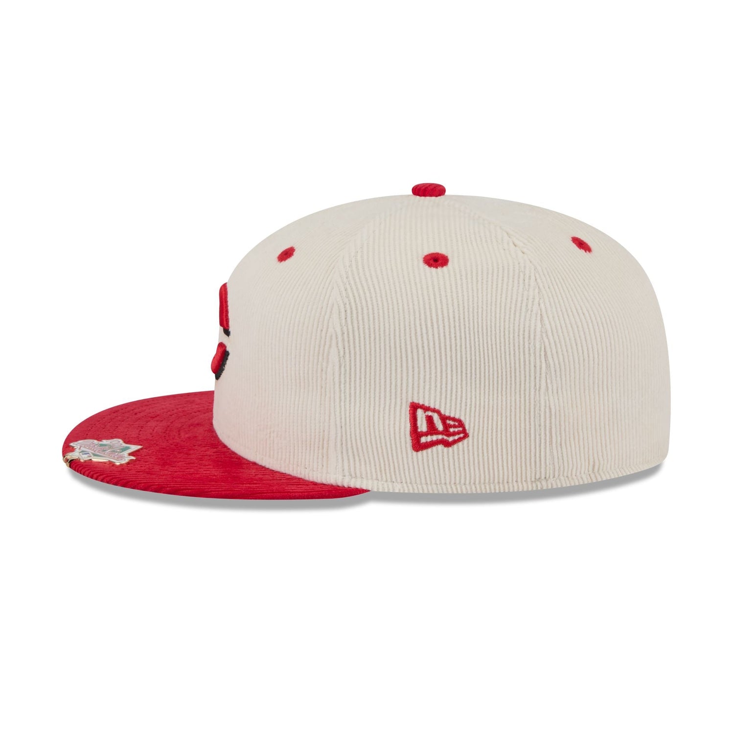 Cincinnati Reds Two Tone Cord 59FIFTY Fitted Hat