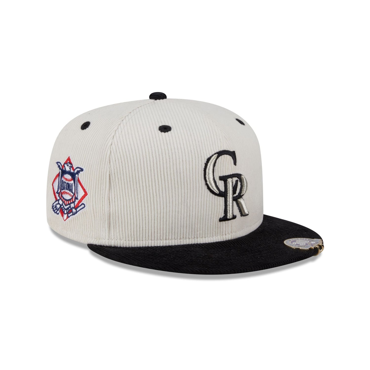 Colorado Rockies Two Tone Cord 59FIFTY Fitted Hat