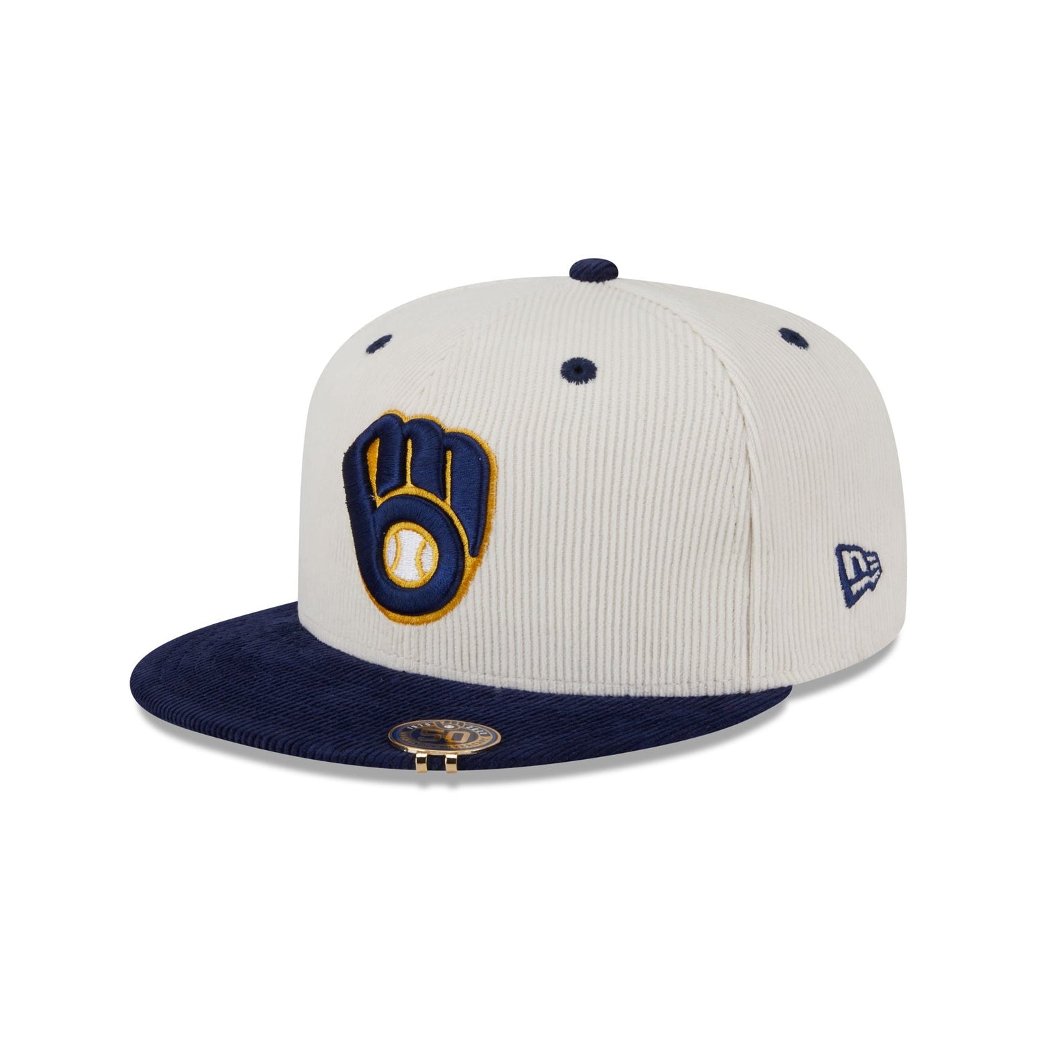 Milwaukee Brewers Two Tone Cord 59FIFTY Fitted Hat