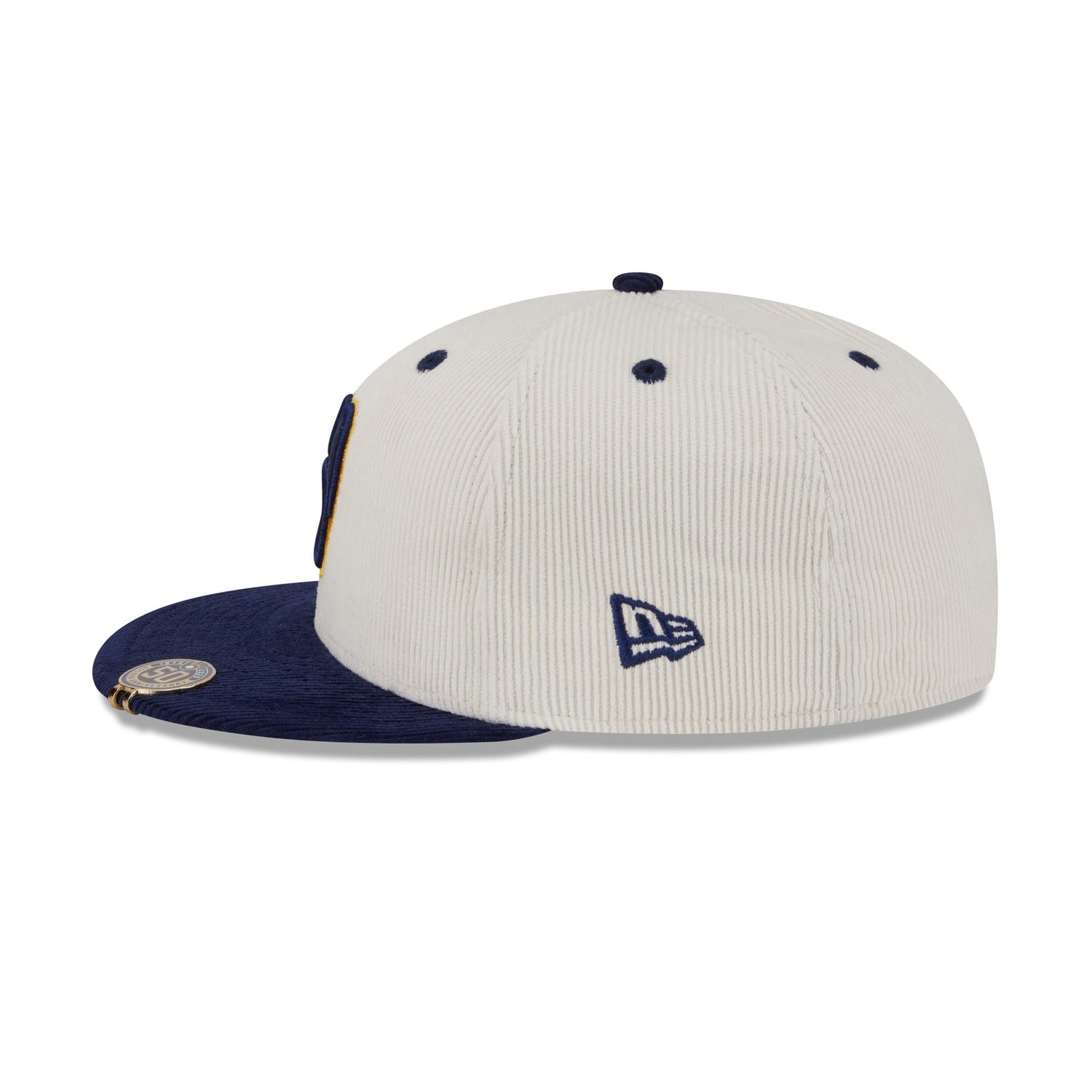 Milwaukee Brewers Two Tone Cord 59FIFTY Fitted Hat