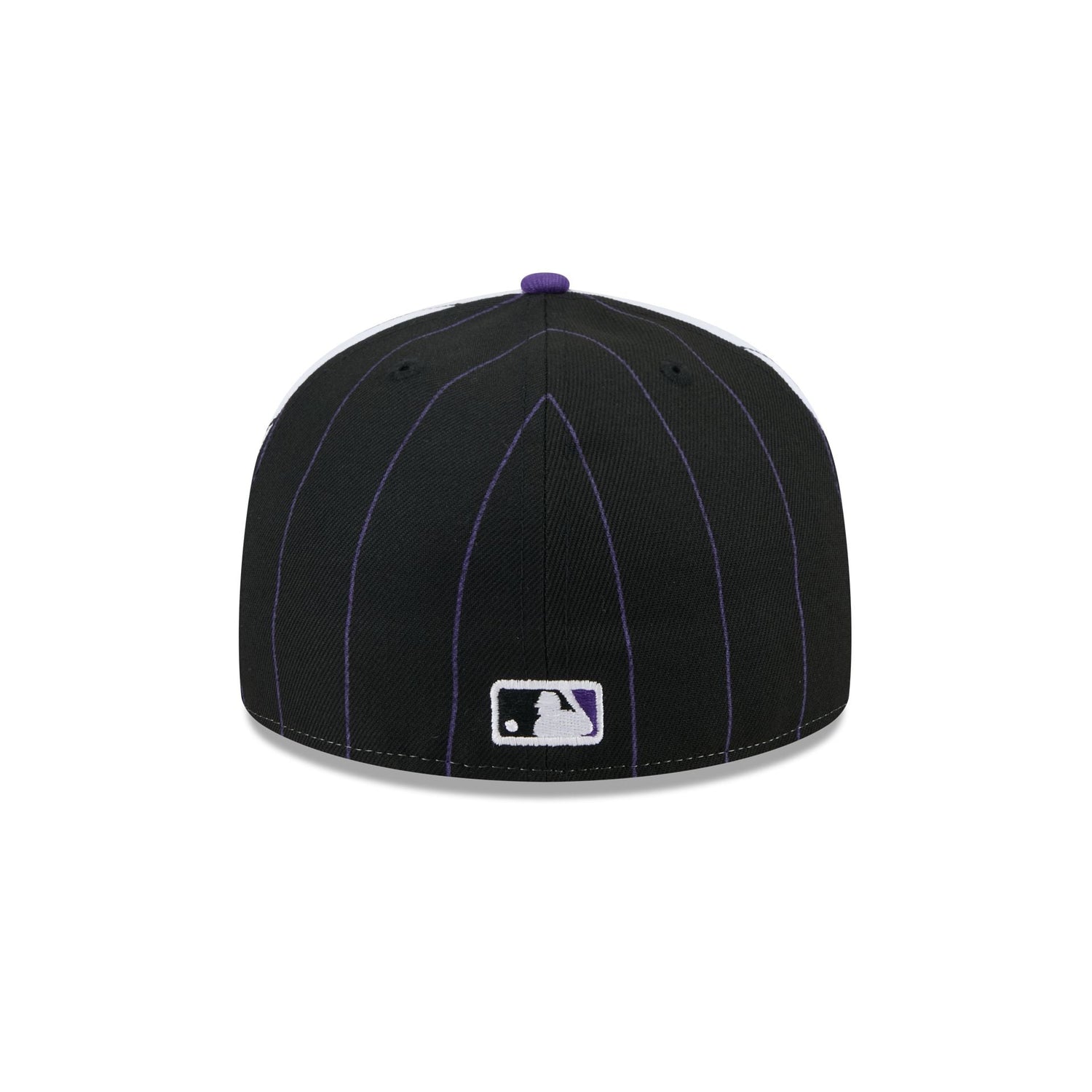 Colorado Rockies Pinstripe League Pin 59FIFTY Fitted Hat