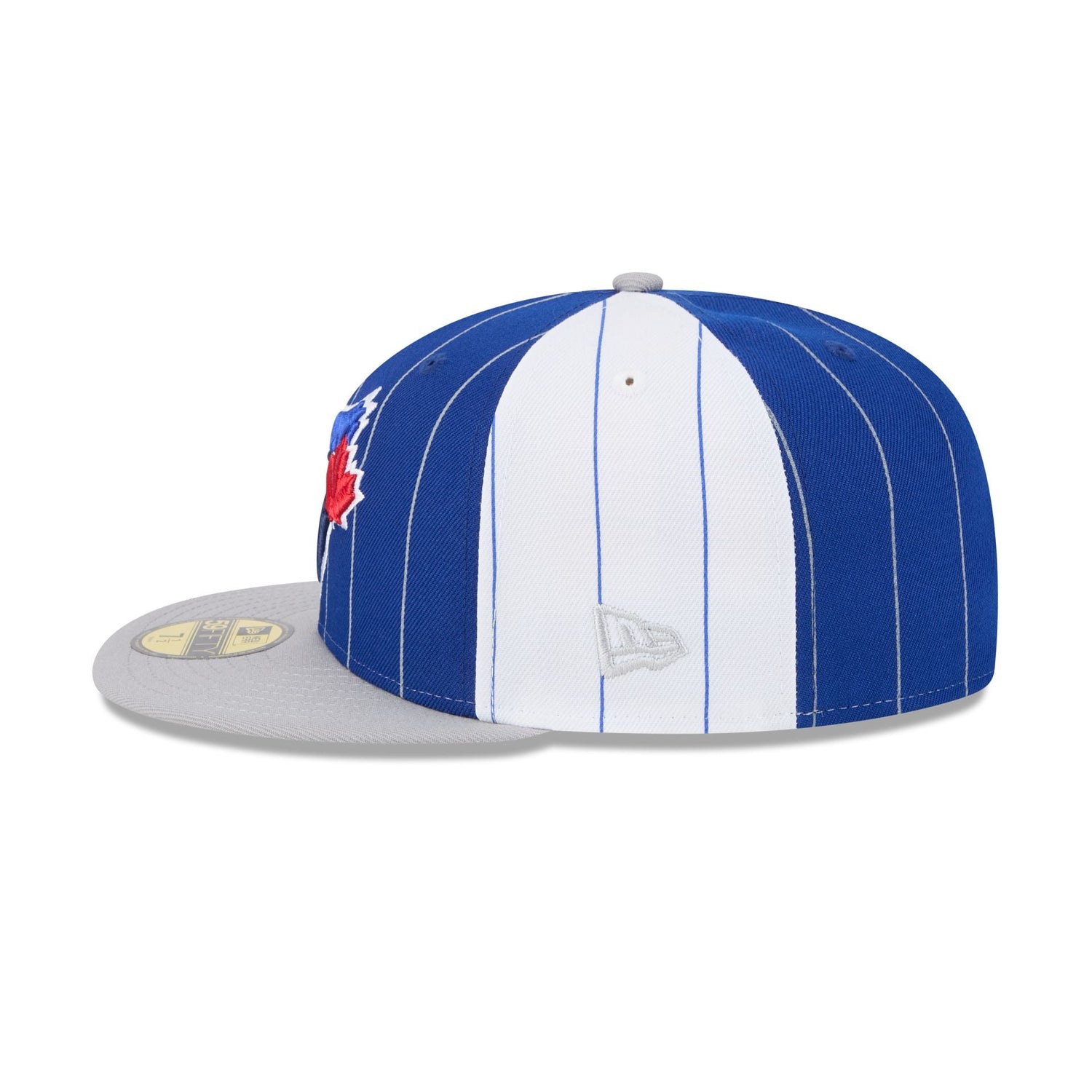 Toronto Blue Jays Pinstripe League Pin 59FIFTY Fitted Hat