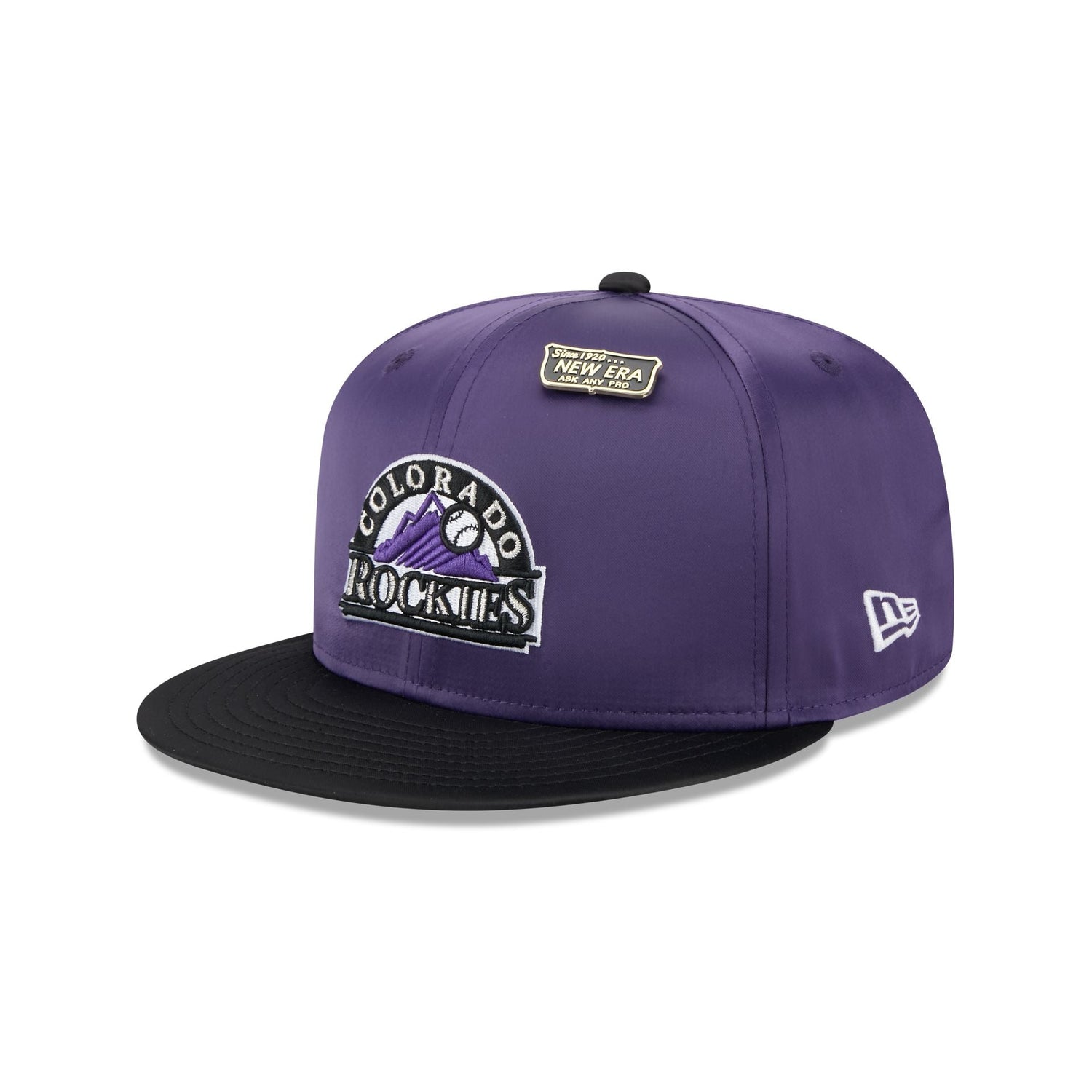 Colorado Rockies Spring Satin 59FIFTY Fitted Hat