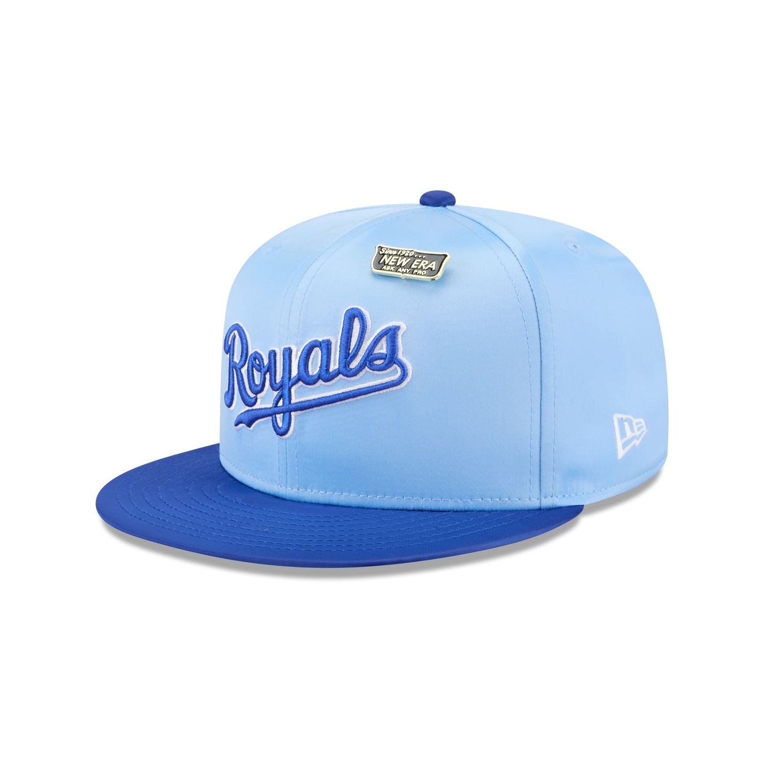 Kansas City Royals Spring Satin 59FIFTY Fitted Hat